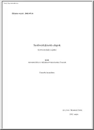 Benedek Zoltán - Szoftverfejlesztés alapok