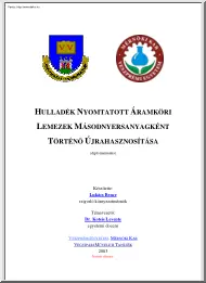 Lukács Bence - Hulladék nyomtatott