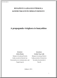 Juhász Bianka - A propaganda