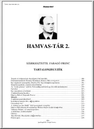 Faragó Ferenc - Hamvas tár 2