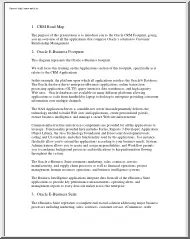 CRM road map