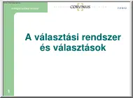 A választási rendszer és a választások