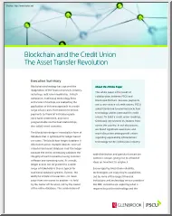 Blockchain and the Credit Union, The Asset Transfer Revolution