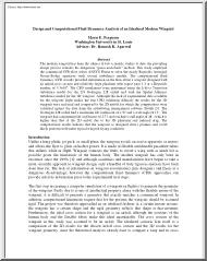 Maria E. Ferguson - Design and Computational Fluid Dynamics Analysis of an Idealized Modern Wingsuit