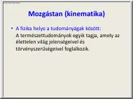 Lajtosné Krajnyák Éva - Mozgástan