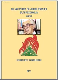 Faragó Ferenc - Bulányi György és a Bokor közösség sajtóvisszhangjai, 4. kötet