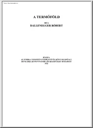 Ballenegger Róbert - A termőföld