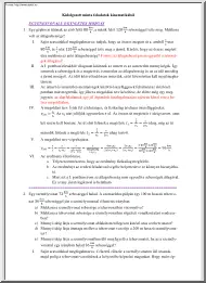 Kidolgozott minta feladatok