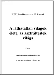 Leadbeater-Powell - A láthatatlan