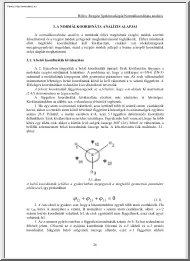A normálkoordináta analízis alapjai