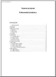 Sequoia program, felhasználói