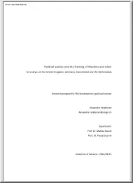Alexandra Feddersen - Political Parties and the Framing of Muslims and Islam