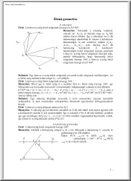 Elemi geometria