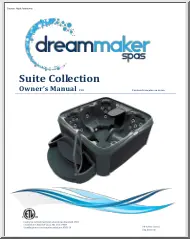 Dreammaker Spas Suite Collection, Owners Manual