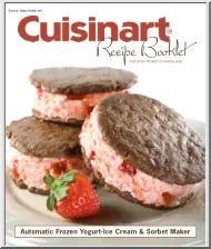 Cuisinart Recipe Booklet