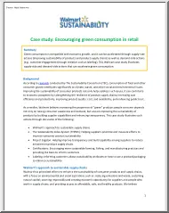 Encouraging Green Consumption in Retail