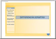Differenciálszámítás emelt szinten, 2007