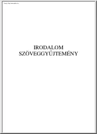 Irodalom szöveggyűjtemény