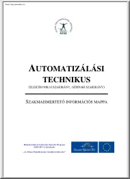 Automatizálási technikus, szakmaismertető információs mappa