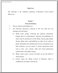 Media Law
