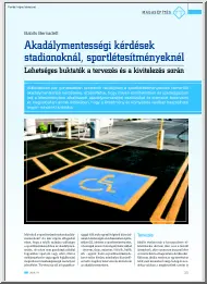 Babits Bernadett - Akadálymentességi kérdések stadionoknál, sportlétesítményeknél