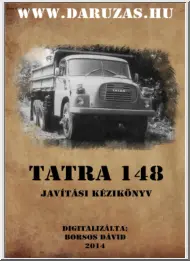 Tatra 148 javítási kézikönyv