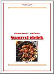 Klement-Szabó - Spanyol ételek