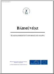 Bábművész, szakmaismertető információs mappa