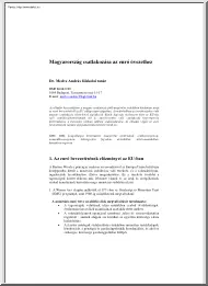 Dr. Medve András - Magyarország