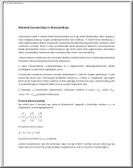 Robotok Geometriája és Kinematikája