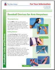 Baseball Devices for Arm Amputees