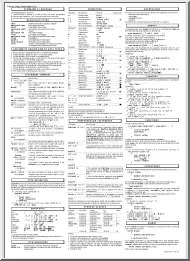 C++ összefoglaló táblázat