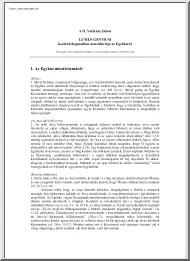 A II. Vatikáni Zsinat, Lumen Gentium kezdetű dogmatikus konstitúciója az egyházról