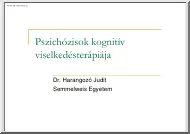 Dr. Harangozó Judit - Pszichózisok