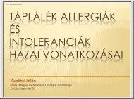 Kubányi Jolán - A táplálék