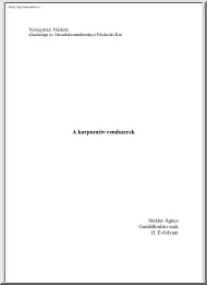 Stekler Ágnes - A korporatív