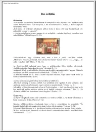 Bor és Biblia