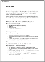 Visual C++ alapok