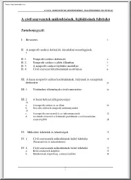 A civil szervezetek működésének, fejlődésének feltételei