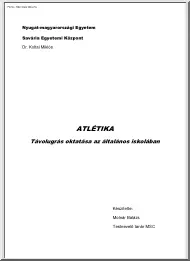 Molnár Balázs - Atlétika