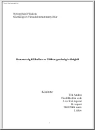 Tök Andrea - Oroszország kilábalása