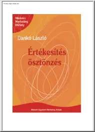 Dankó László - Értékesítés