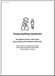 Gangstalking explained, Surveillance