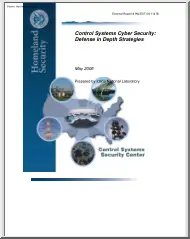 Control Systems Cyber Security, Defense in Depth Strategies