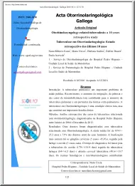 Acta Otorrinolaringológica Gallega