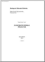 Nagy István - Elektrotechnikai