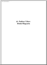 Dr. Padányi Viktor - Dentu-Magyaria