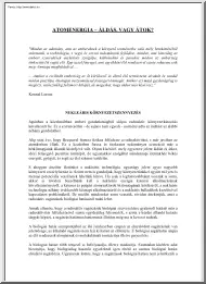 Atomenergia - Áldás, vagy átok
