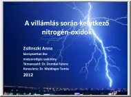 Zsilinszki Anna - A villámlás során