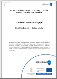 Szőllősi-Szűcs - Az üzleti tervezés alapjai